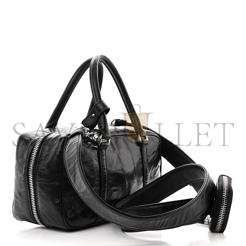 Pra*a nappa antique small re-edition 2001 two handle crossbody bag 1bb098 (24*13*7.5cm)